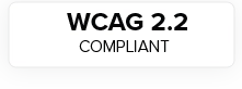 WCAG 2.2 compliant