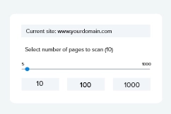 Number of pages to scan function