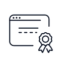 Icon of certificate