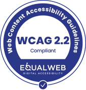WCAG 2.1 compliant badge