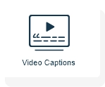 Video Captions icon
