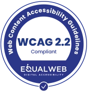 WCAG 2.2 compliant badge