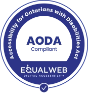 AODA compliant badge