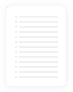 Graphic depiction of a blank document.