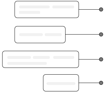 Graphic figure with horizontal bars and circles.