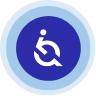 Accessibility widget icon