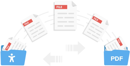 Image of pdf files