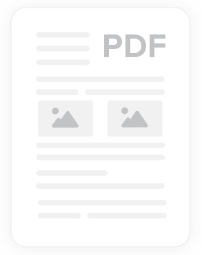 PDF document icon with images.