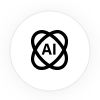 Logo with "AI" inside a circle.