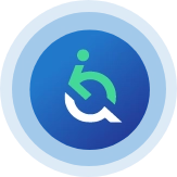 Accessibility widget icon