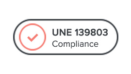 UNE 139803:2012 Compliance