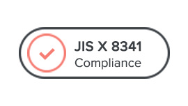 JIS X 8341 Compliance