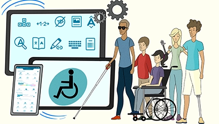 The road to an equal web includes assistive technology
