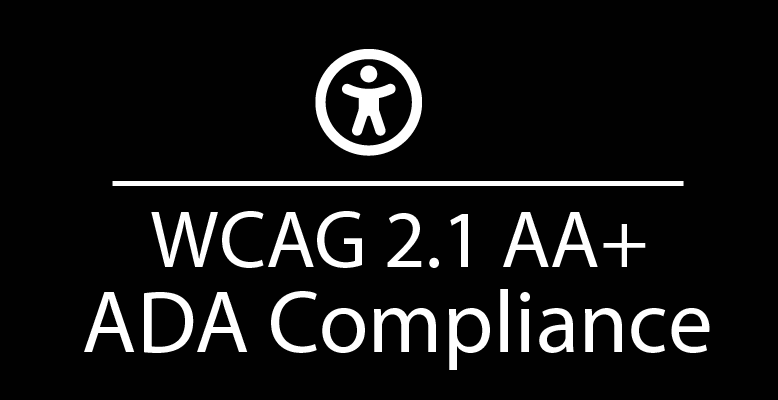 Badge- WCAG 2.1 AA+ ADA Compliance