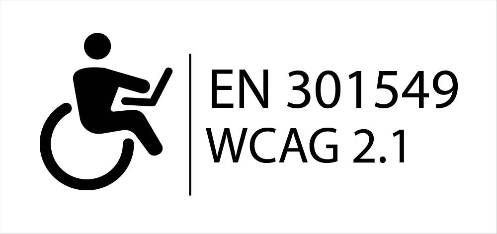 Accessibility Badge-EN 301549 WCAG 2.1