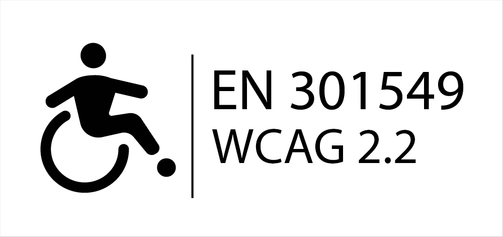  Accessibility Badge-EN 301549 WCAG 2.2