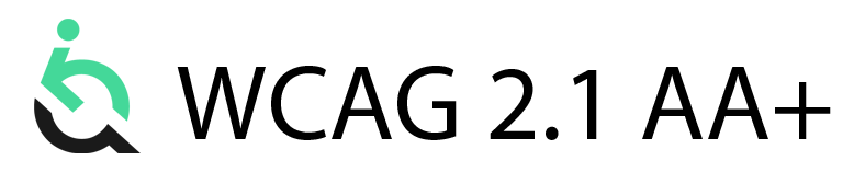 WCAG 2.1 AA+ Badge